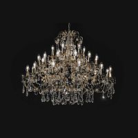 Traditional chandelier ANASTAIAcrystalwrought ironhandmade