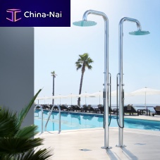 Multi-function outdoor shower BOSS WIDE: BW76.2Estainless steelhomecommercial