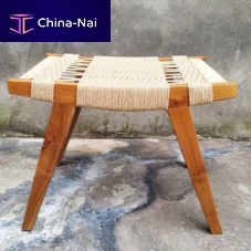 Traditional stool PARADISE COVE DANISHteakwooden basecommercial