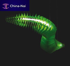 Pendant lamp FLOATaluminumoriginal designcorded