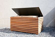 Contemporary chest FORTEgardenwoodencushion