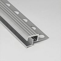 Anodized aluminum stair nosing 21X25with LED profile