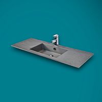 Built-in washbasin TOP CON INTEGRATOnatural stonewith counterrectangular