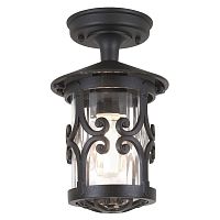Traditional ceiling light HEREFORDroundglasscast aluminum