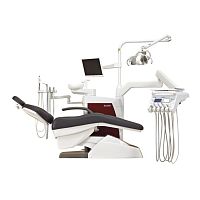 Dental unit with monitor ZC-S700 gradescalewith delivery systemwith LED light