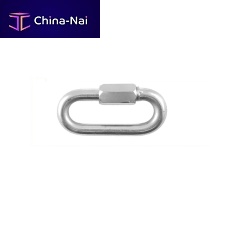Oval quick link VIEL10galvanised steellocking