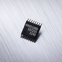 Rotary position sensor MLX90510non-contactmagneticinductive