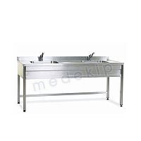 2-station surgical sink MED 1050 � 1067stainless steel