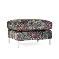Contemporary footrest FENIXfabric