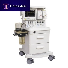 Infant anesthesia workstation Iota II pediatrictrolley-mountedwith respiratory monitoring