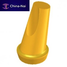 Titanium implant abutment MAT50-15externalangled