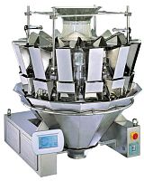 Multihead weighing machine !for bulk materialswith central feed