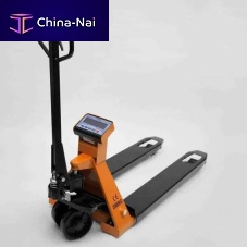 Scale pallet truck handbattery-poweredstand-on