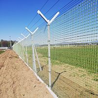 Airport fence TYPE 7stainless steelfiberglasssecurity