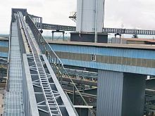 Belt conveyor rollerinclinedtrough