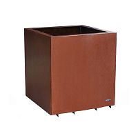 COR-TEN® steel planter TRANSPIsquarecustomcontemporary