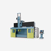 5-axis CNC machining center K with swiveling spindlefixed-bedwith fixed table