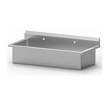 2-station surgical sink stainless steel