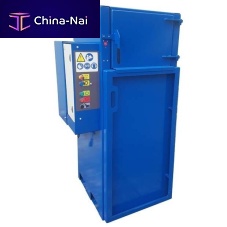 Glass crusher-compactor knifeverticalfor bottles