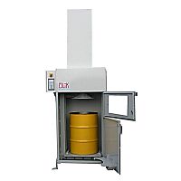 Hazardous waste compactor DISCOFUTstationary