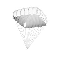 Rescue parachute TAPA X-ALPSsingle place