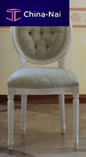 Traditional chair DUSEindoorfabricwooden base