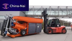 Trailer concrete mixer
