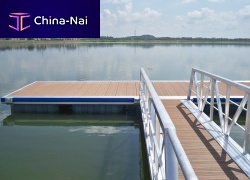 Floating dock structmooringfor marinaswooden