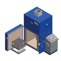 Chamber furnace COMPACTCLEANpyrolysisthermalcleaning