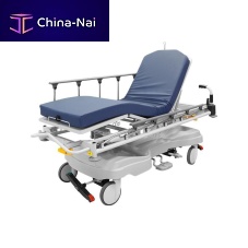 Transport stretcher trolley Titanhydraulicpneumaticheight-adjustable