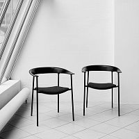 Contemporary chair ASAPindoorfabricleather