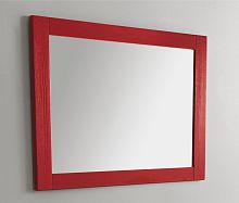 Wall-mounted bathroom mirror DESIGNOcontemporaryrectangularsolid wood