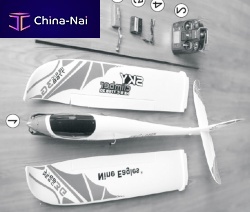 Electric motor radio-controlled airplane SKY climber