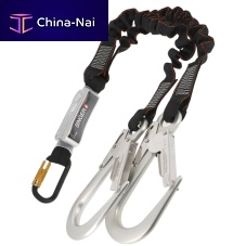 Double fall arrest lanyard TWINLUX15