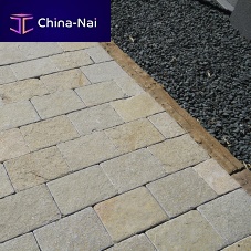 Garden edge KANDLA MULTICOLORsidewalknatural stonelinear
