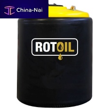 Polyethylene waste bin M serieswaste oilwith lidmobile