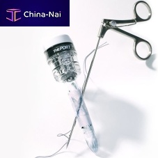 Laparoscopic trocar TP serieswith insufflation tapwith sleevesingle use