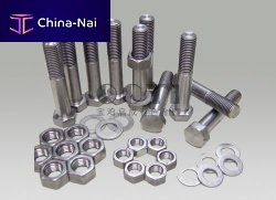 Screw with hexagonal head titanium