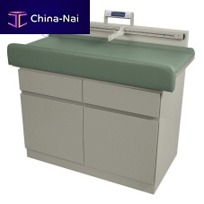 Pediatric examination table 5900 fixed-heightwith baby scalewith height rod