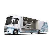 CT scan mobile radiology room