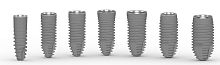Cylindrical dental implant CSRtitaniuminternal hexagon
