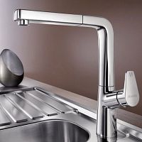 Countertop mixer tap AVONA-S , AVONAmetalkitchen1-hole