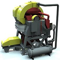High-gradient magnetic separator SLon-500particlefor orewet