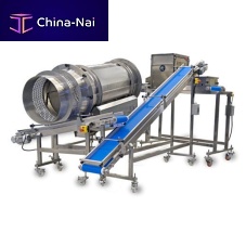 Automatic coating machine for parmesan cheese