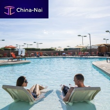 Contemporary sun lounger DESTINATIONcompositecompositepool