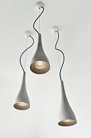Pendant lamp OCUNstainless steelconcretecontemporary