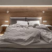 Contemporary wall light ICELANDindooraluminumround