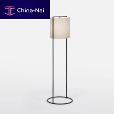 Floor-standing lamp PATTERNmetalpapercontemporary
