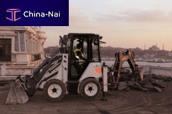 Rigid backhoe loader HMK 62SScompactmini