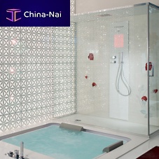 Contemporary bathroom WELLNESSmarblesteel